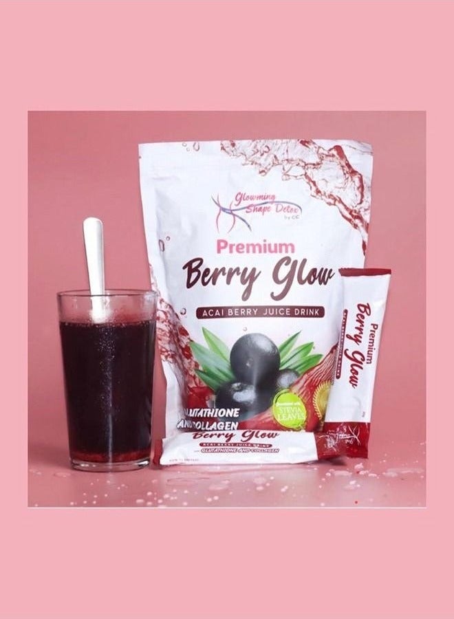 Premium Glowing Shape Detox by Premium Berry Glow Drink 10 x 20g‏ ‏ - Image 2